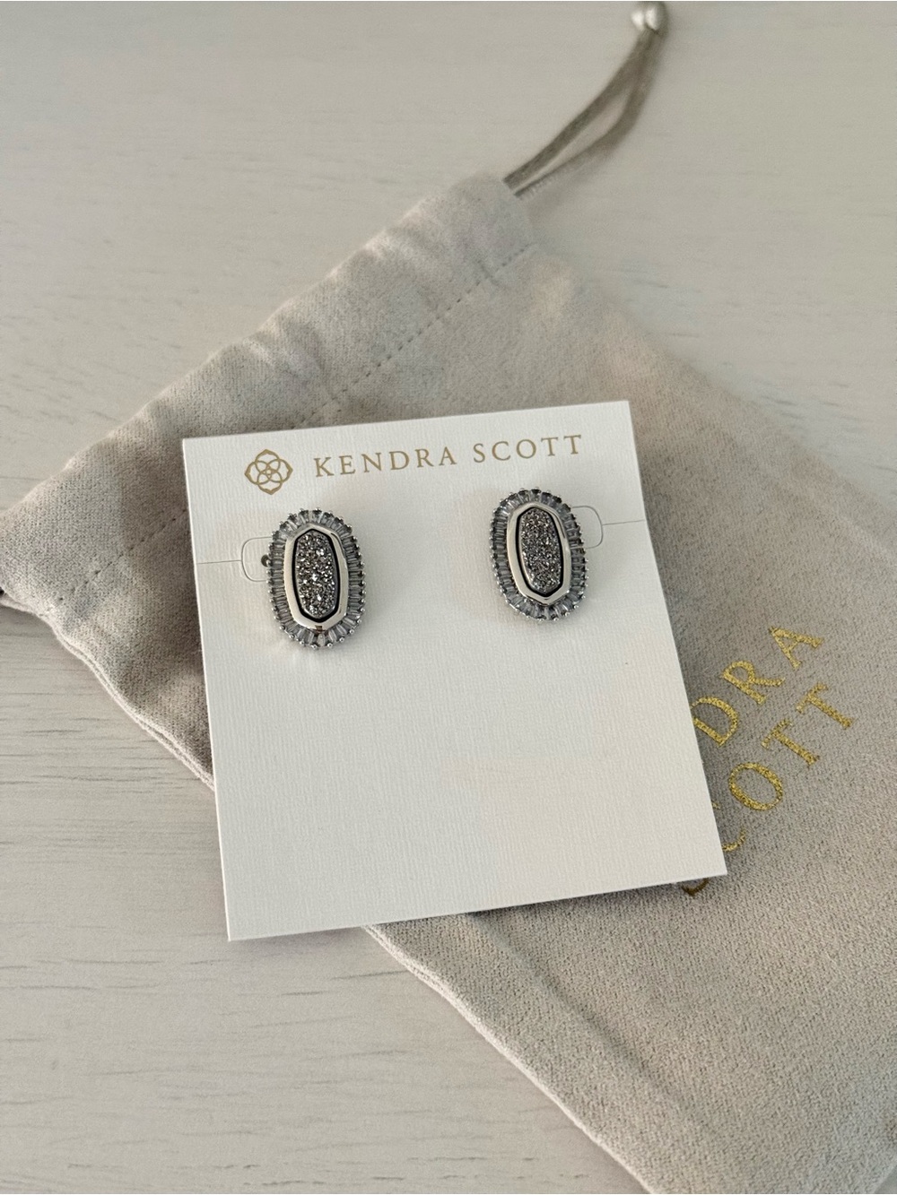 Kendra Scott Baguette Ellie Stud Earrings